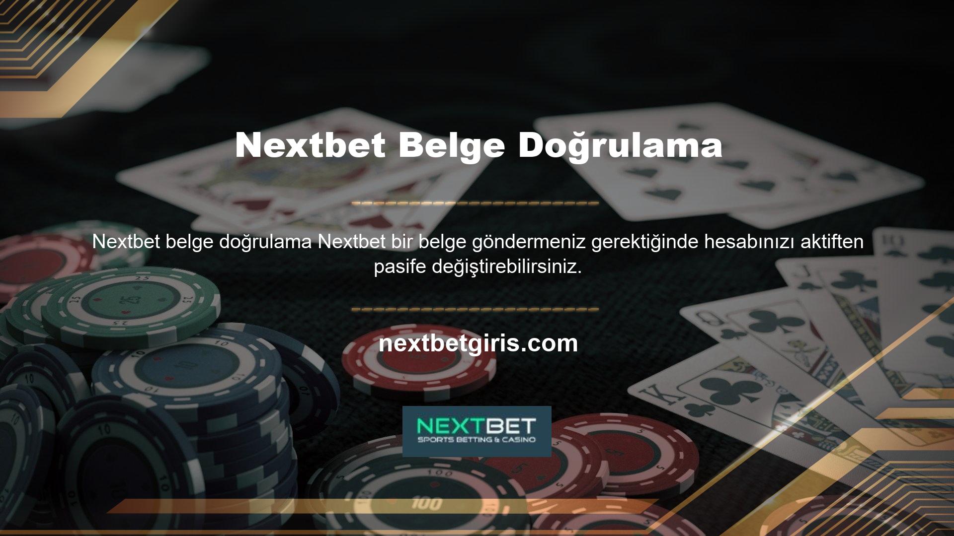 Nextbet hesabımı kullanmayı nasıl bırakabilirim? Hesabınızı açtığınızda yaptığınız gibi nasıl kapatacağınızı seçebilirsiniz