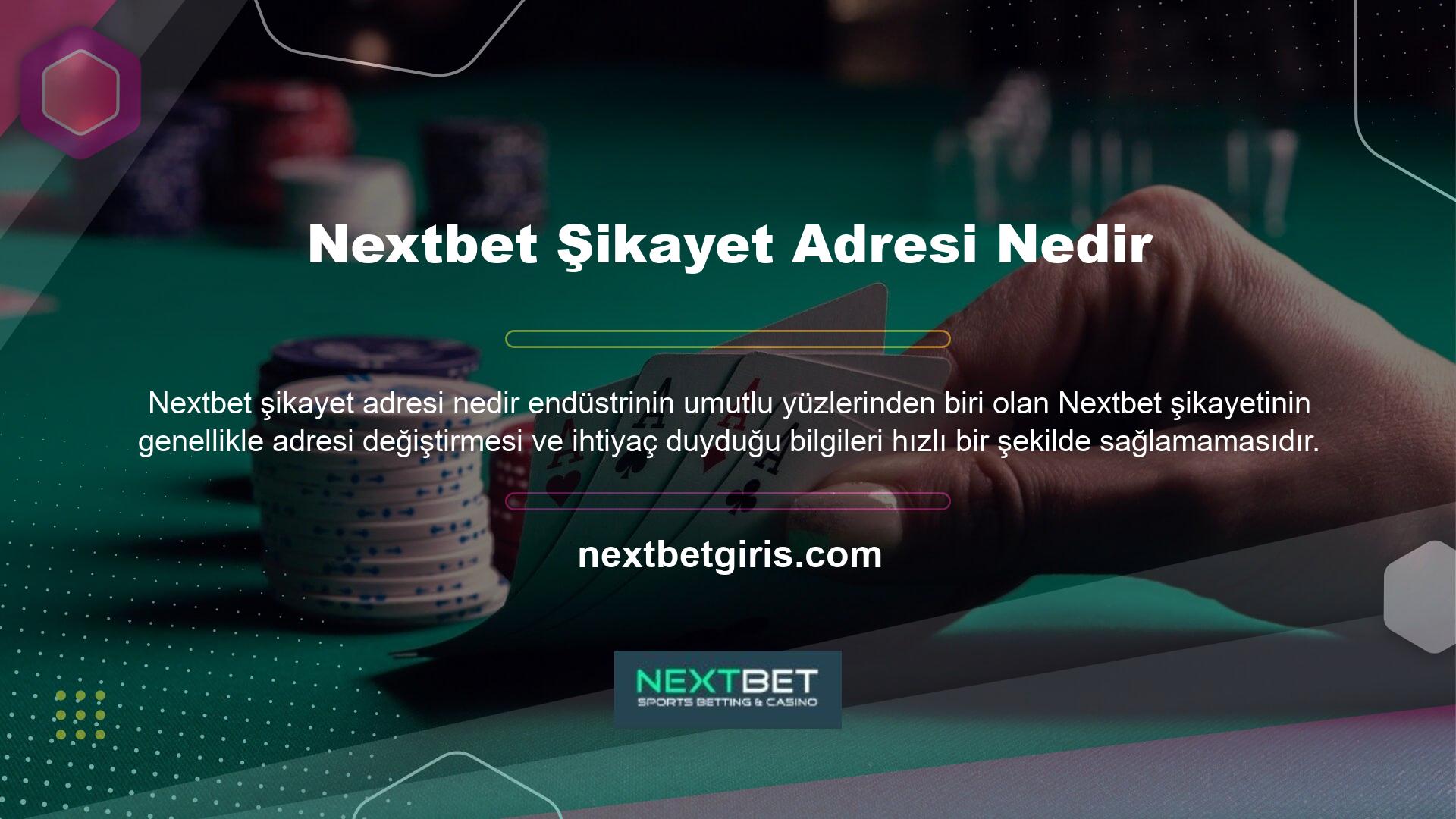 Giriş sayfasında Nextbet problemini düzelttik ve size aynı bilgileri tekrar anlatıyoruz